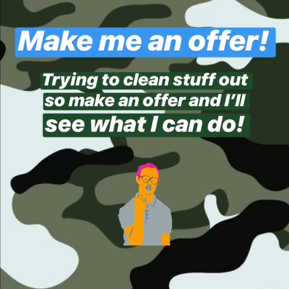Offers welcome!